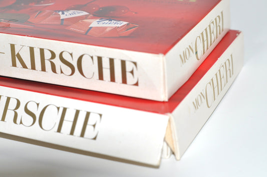 Pralinenschachtel 2x Mon Cheri Ferrero / alt Sammlerstücke