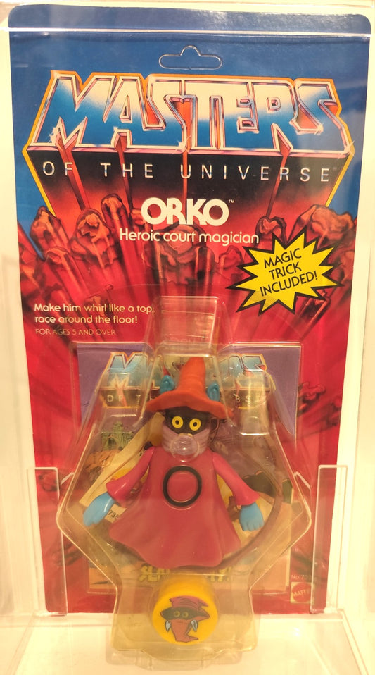 Masters Of The Universe Orko original misp unpunched / auf Karte noch neu verschweißt aus den 1980ern