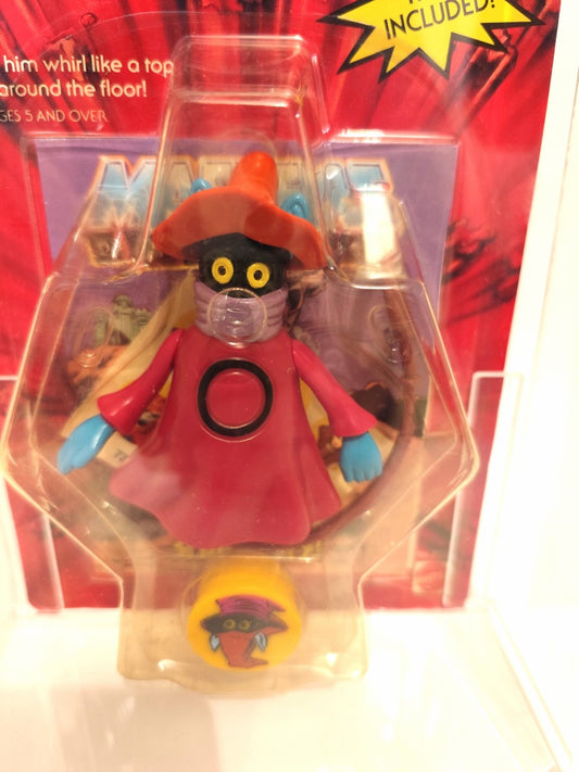 Masters Of The Universe Orko original misp unpunched / auf Karte noch neu verschweißt aus den 1980ern