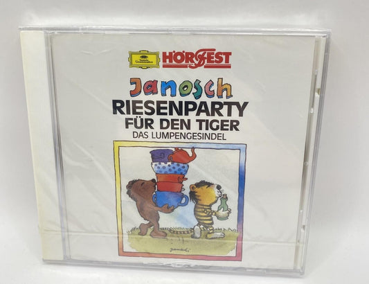 Hörspiel CD Riesenparty für den Tiger Janosch DGG Hörfest NEU verschweißt / OVP
